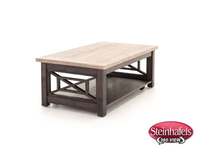 liberty furniture brown cocktail table  image   