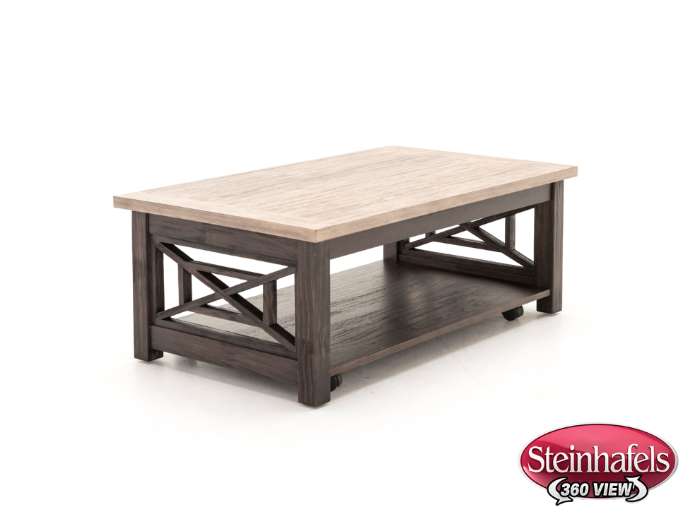 liberty furniture brown cocktail table  image   