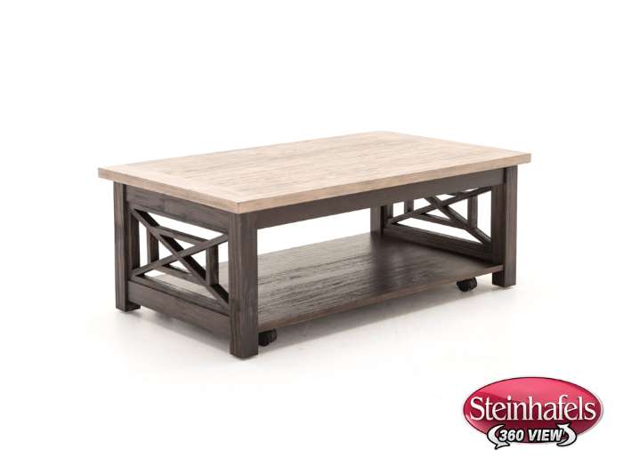 liberty furniture brown cocktail table  image   