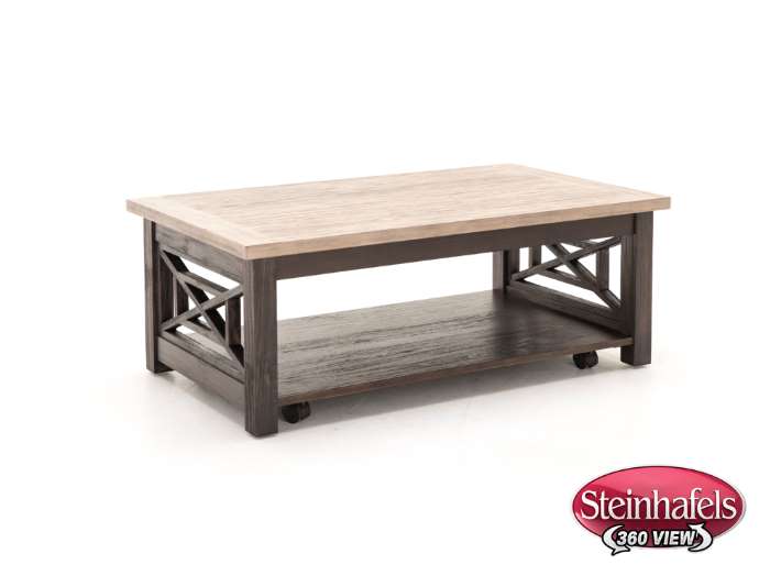 liberty furniture brown cocktail table  image   