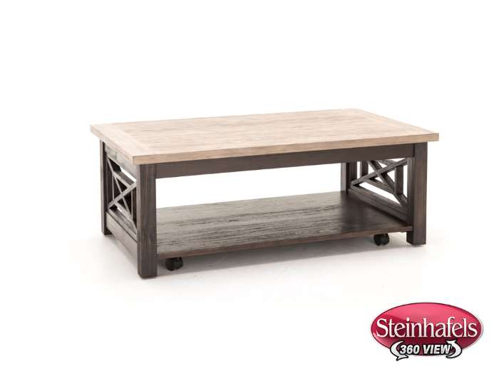 liberty furniture brown cocktail table  image   