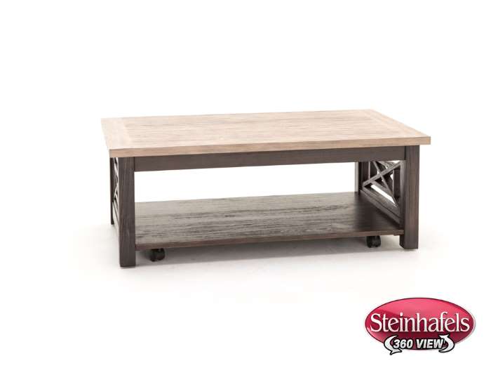 liberty furniture brown cocktail table  image   