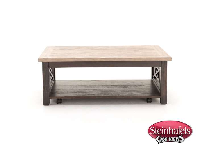 liberty furniture brown cocktail table  image   
