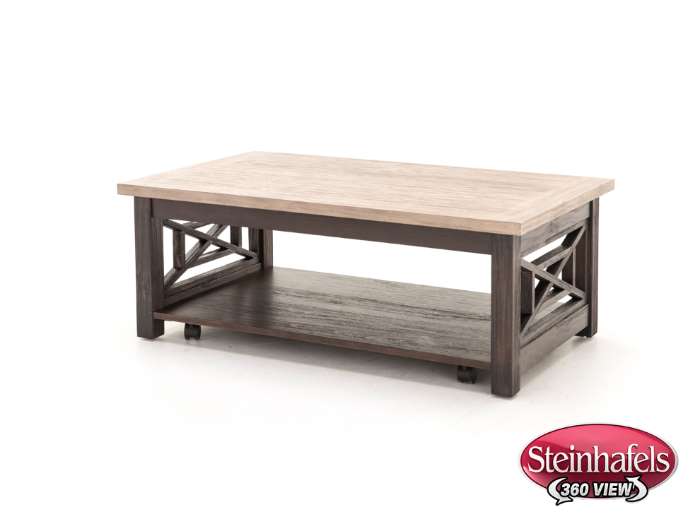 liberty furniture brown cocktail table  image   