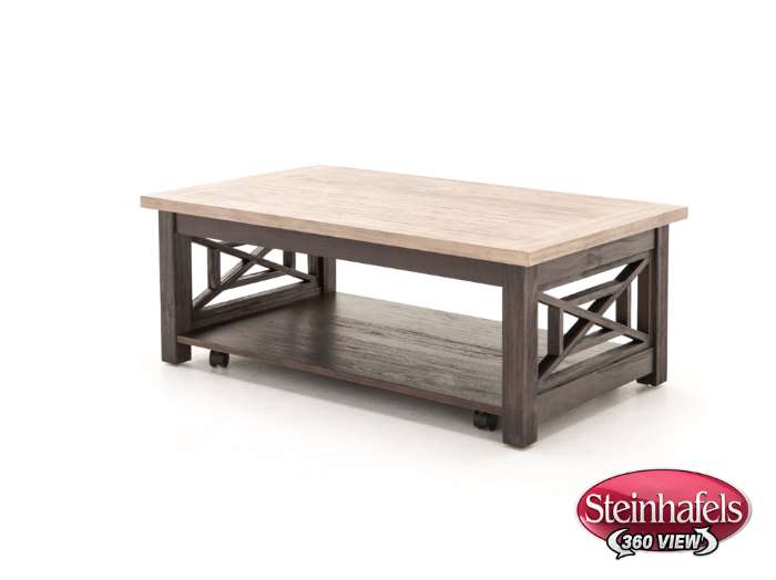 liberty furniture brown cocktail table  image   