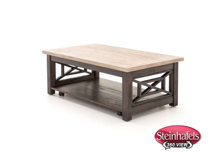 liberty furniture brown cocktail table  image   