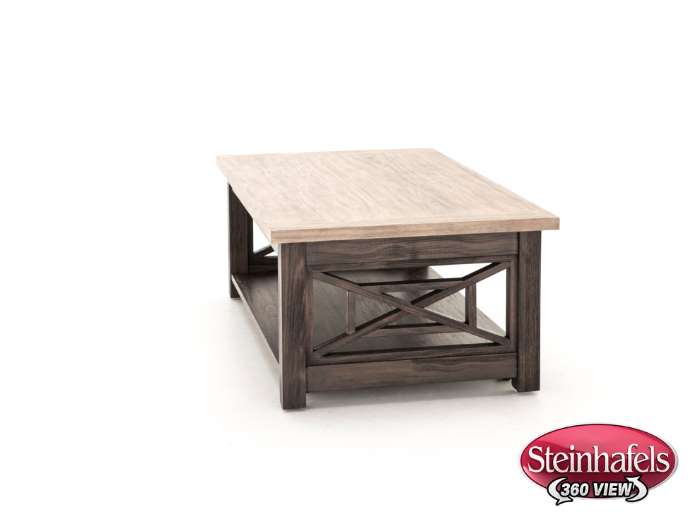 liberty furniture brown cocktail table  image   