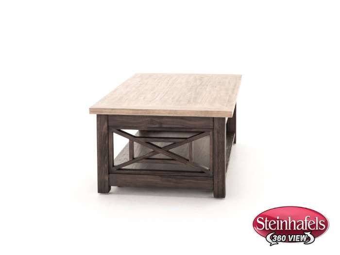 liberty furniture brown cocktail table  image   