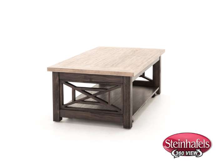 liberty furniture brown cocktail table  image   
