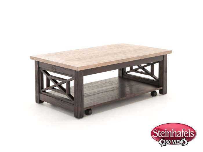 liberty furniture brown cocktail table  image   