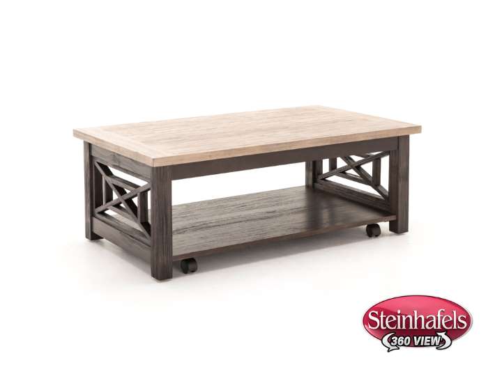 liberty furniture brown cocktail table  image   