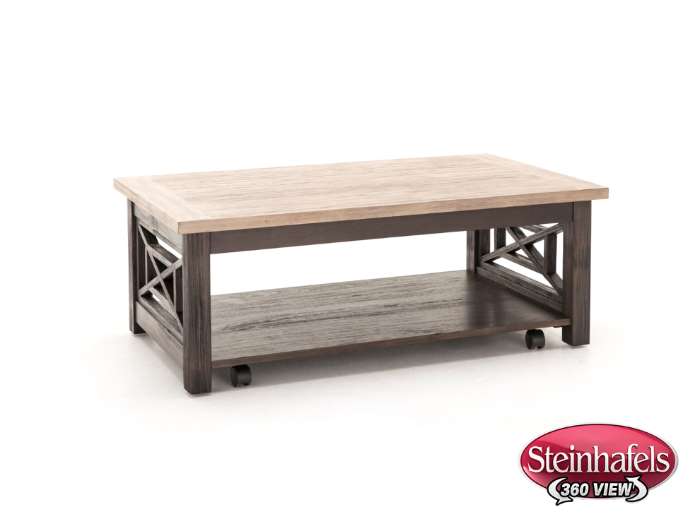 liberty furniture brown cocktail table  image   