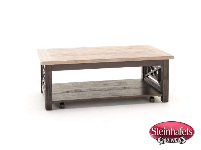 liberty furniture brown cocktail table  image   