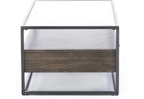 liberty furniture brown cocktail table   