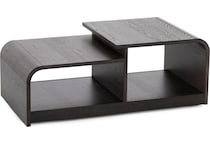 liberty furniture brown cocktail table prs  