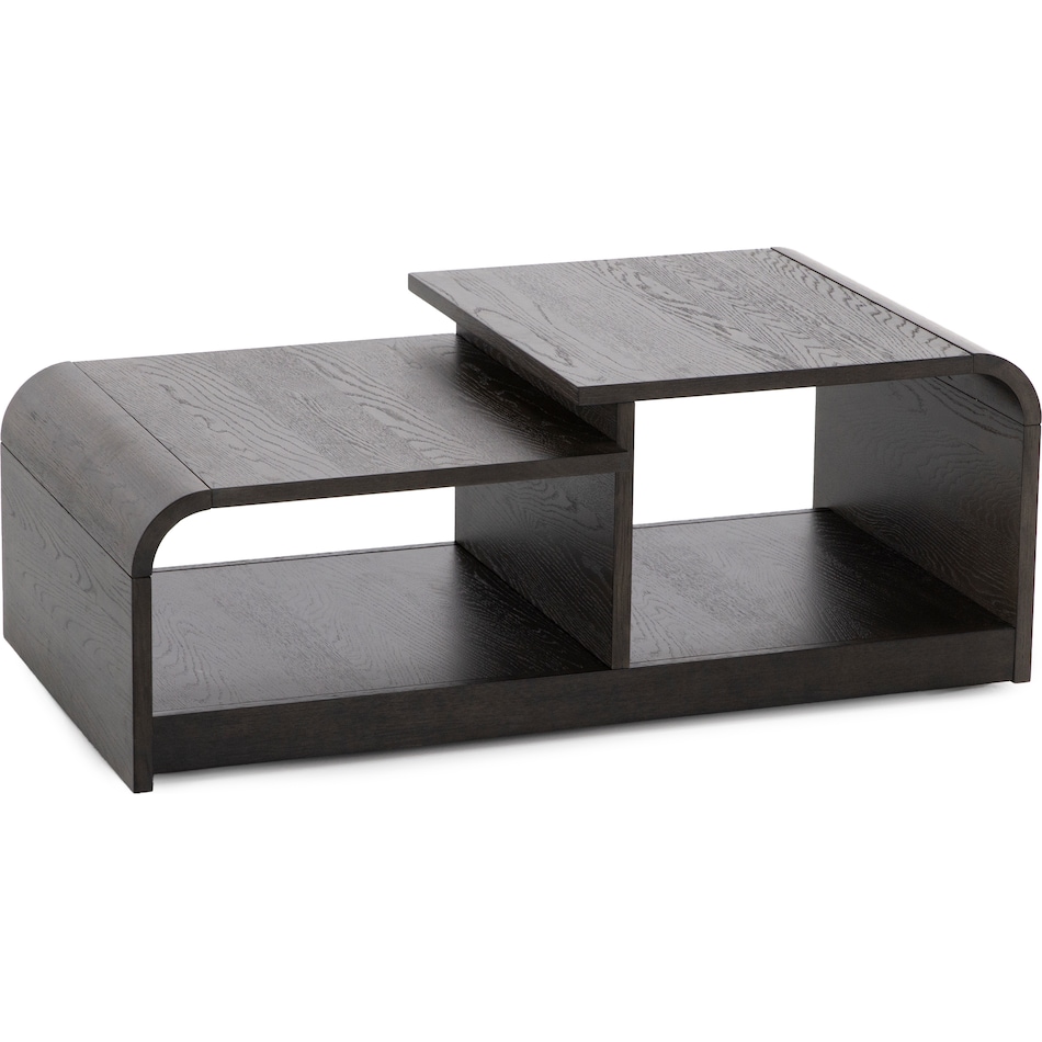 liberty furniture brown cocktail table prs  