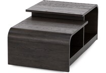 liberty furniture brown cocktail table prs  