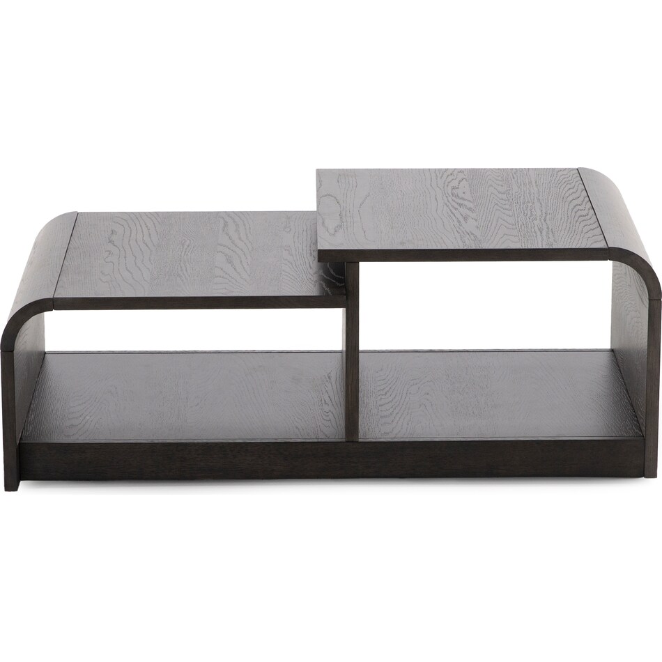 liberty furniture brown cocktail table prs  