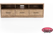 liberty furniture brown console  image citys  