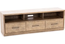 liberty furniture brown console citys  