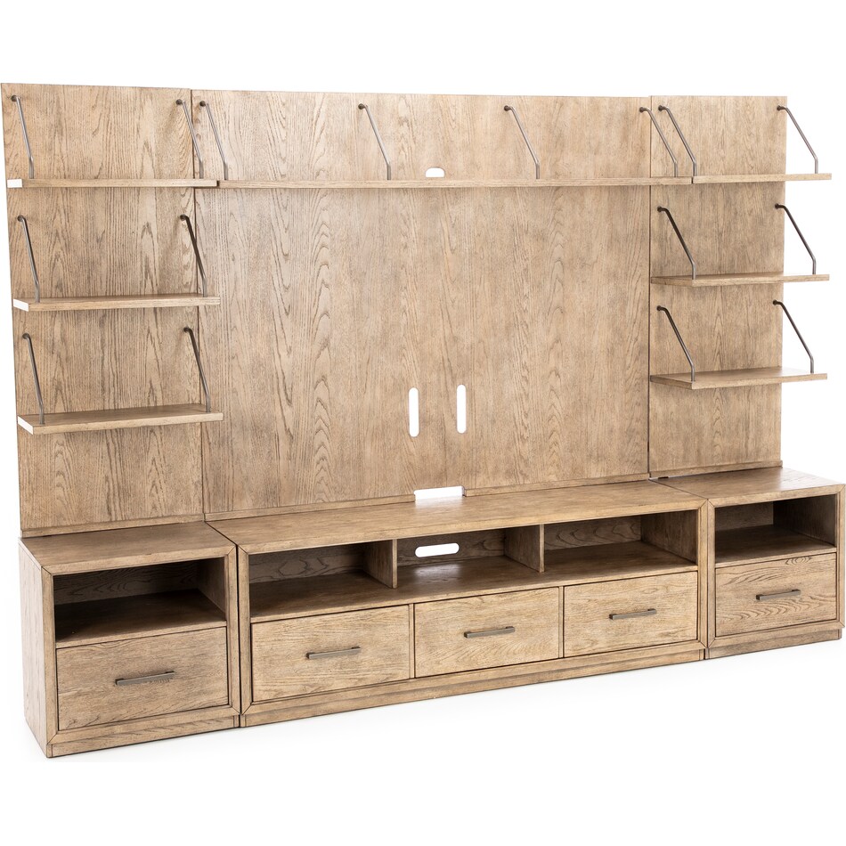liberty furniture brown console citys  