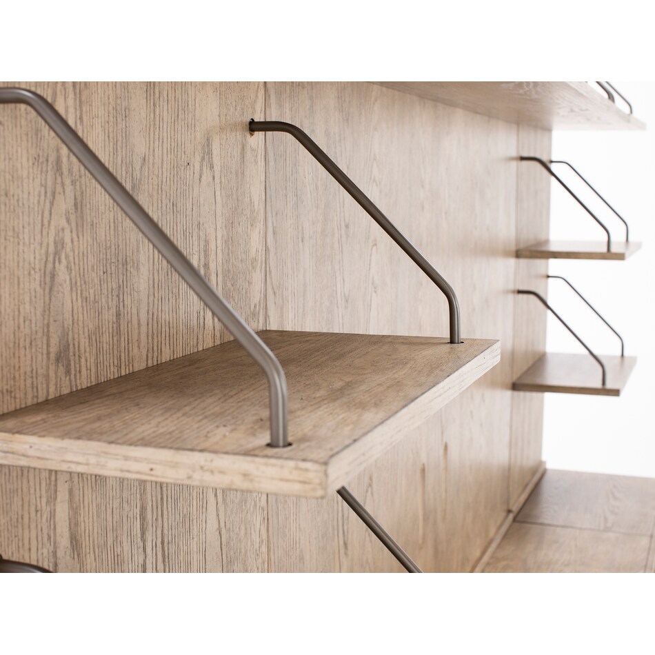 liberty furniture brown console citys  