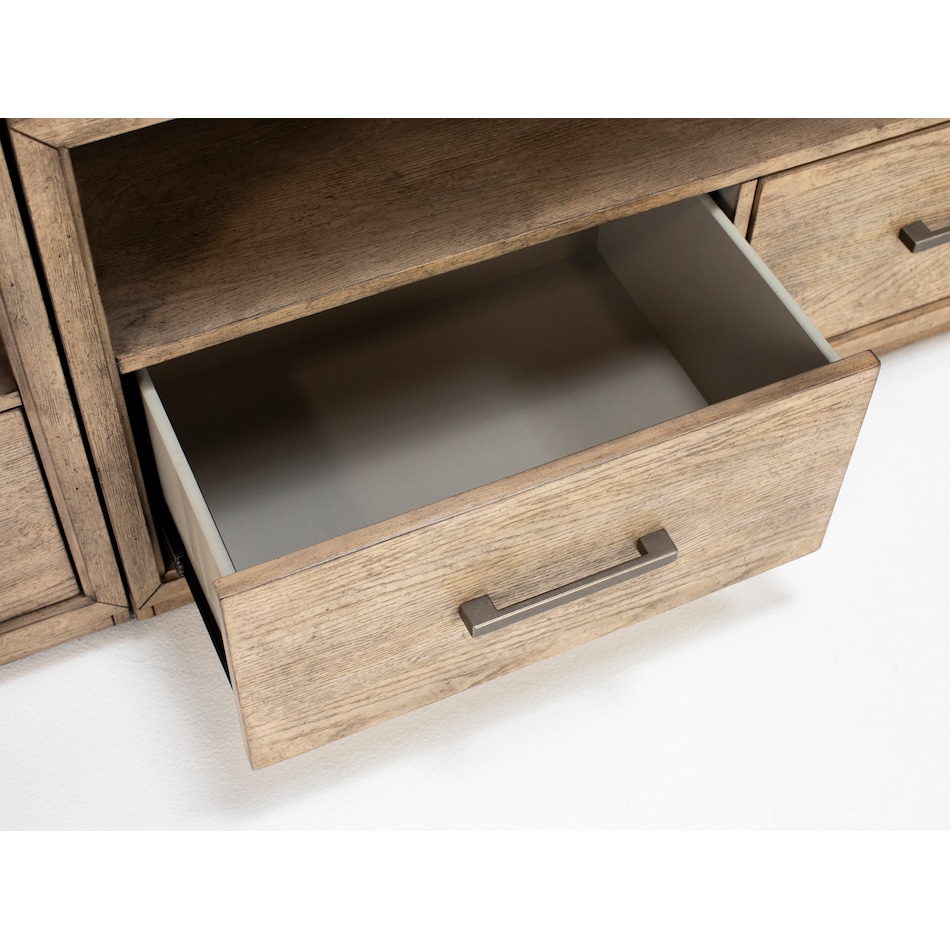 liberty furniture brown console citys  