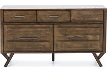 liberty furniture brown desk components   