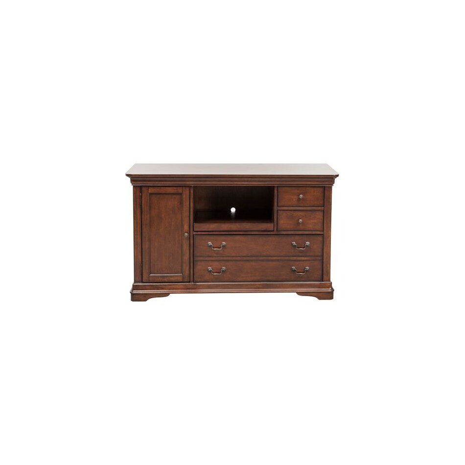 liberty furniture brown desk components   