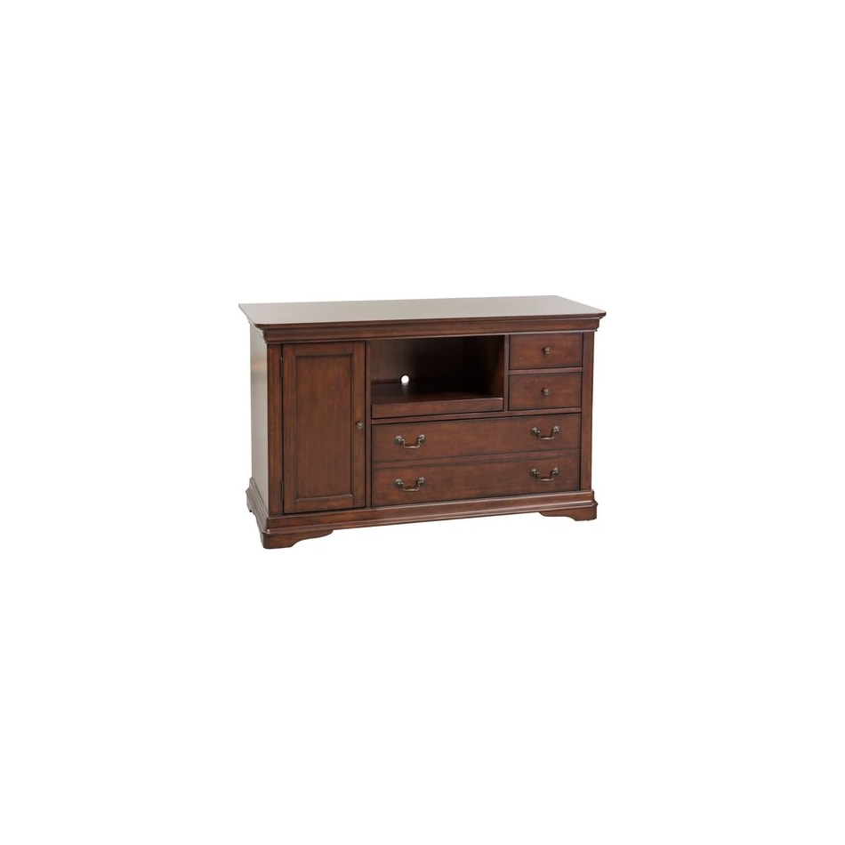 liberty furniture brown desk components   