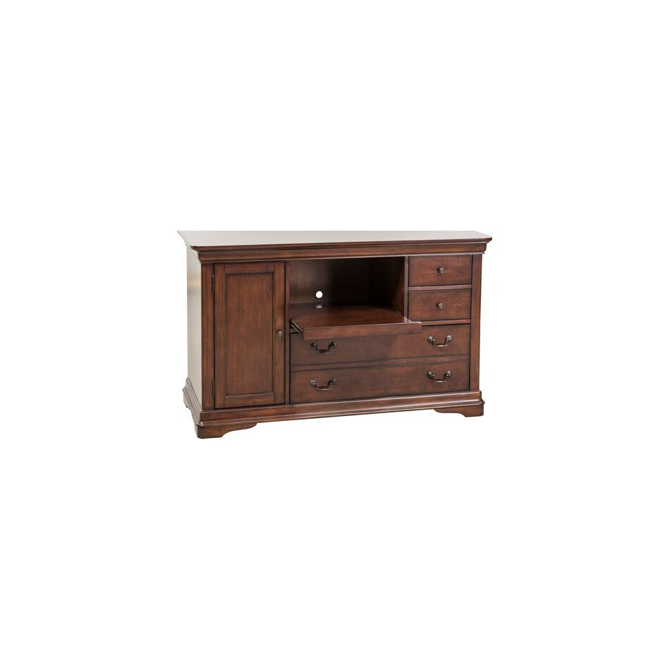 liberty furniture brown desk components   