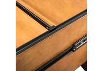 liberty furniture brown desk components   