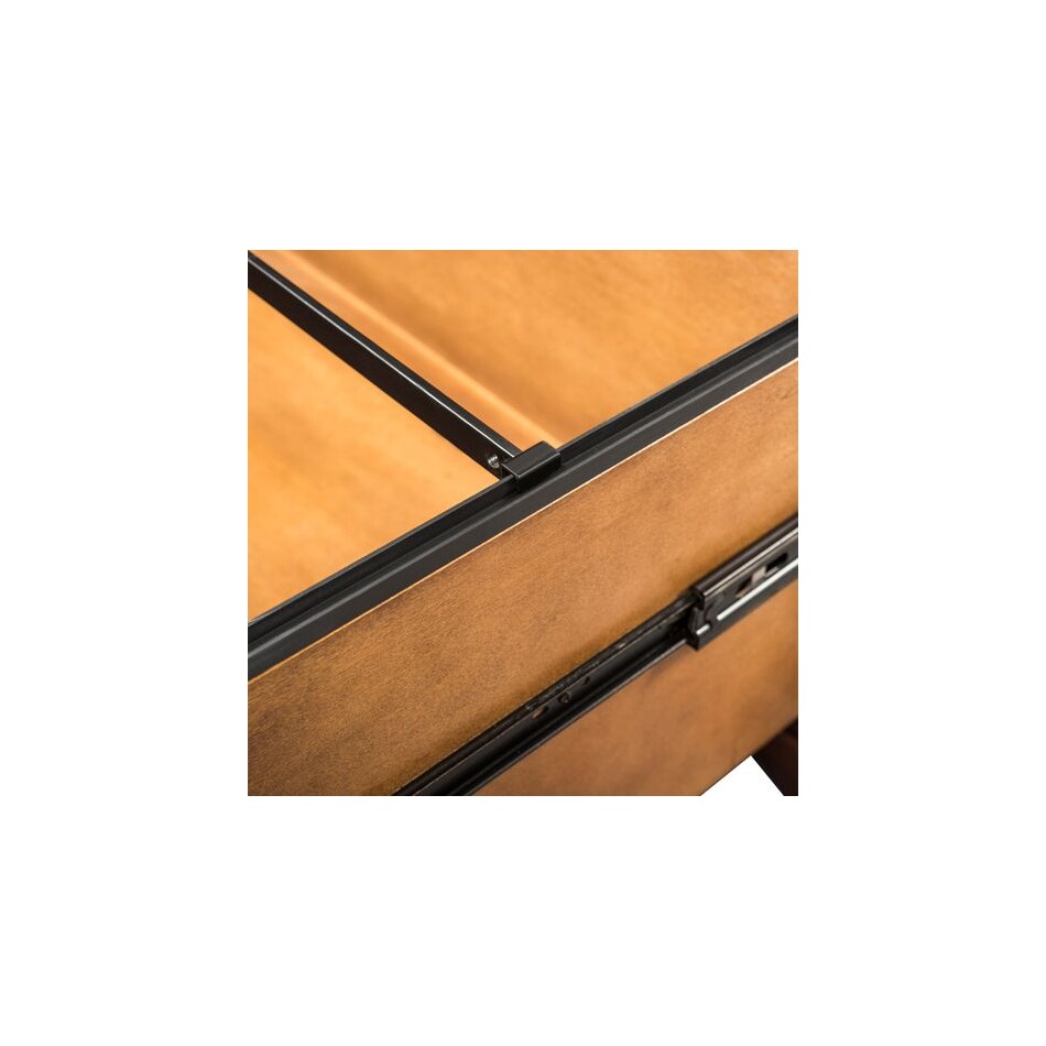 liberty furniture brown desk components   