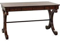 liberty furniture brown desk   