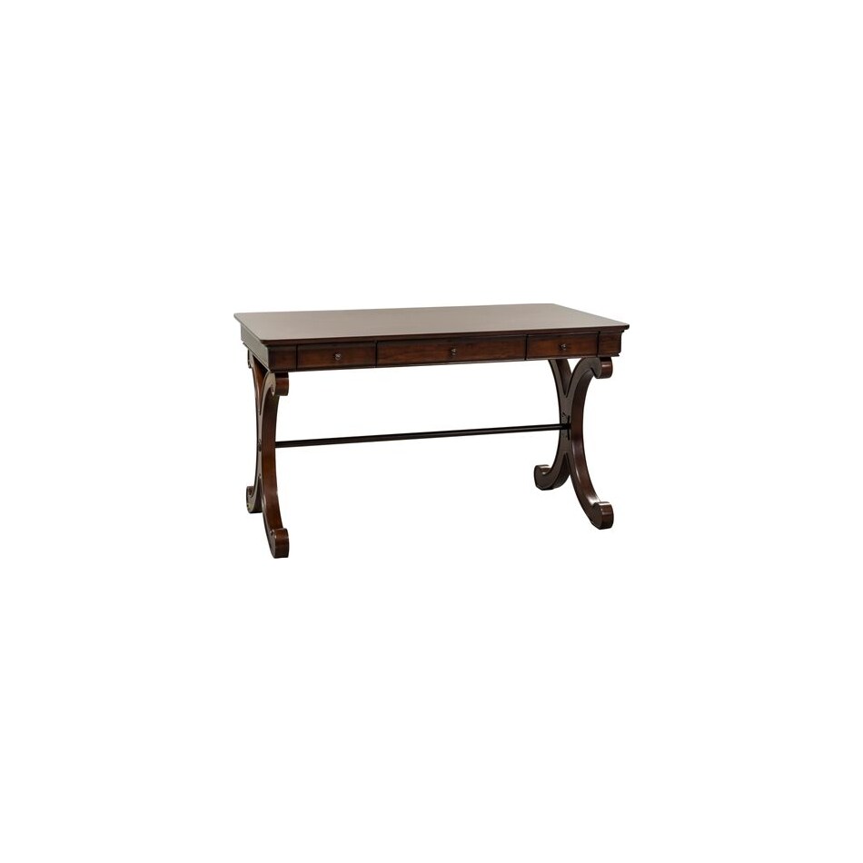 liberty furniture brown desk   
