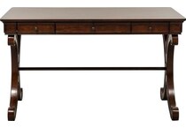 liberty furniture brown desk   