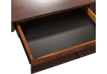 liberty furniture brown desk   