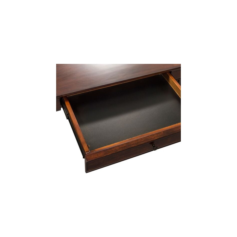liberty furniture brown desk   