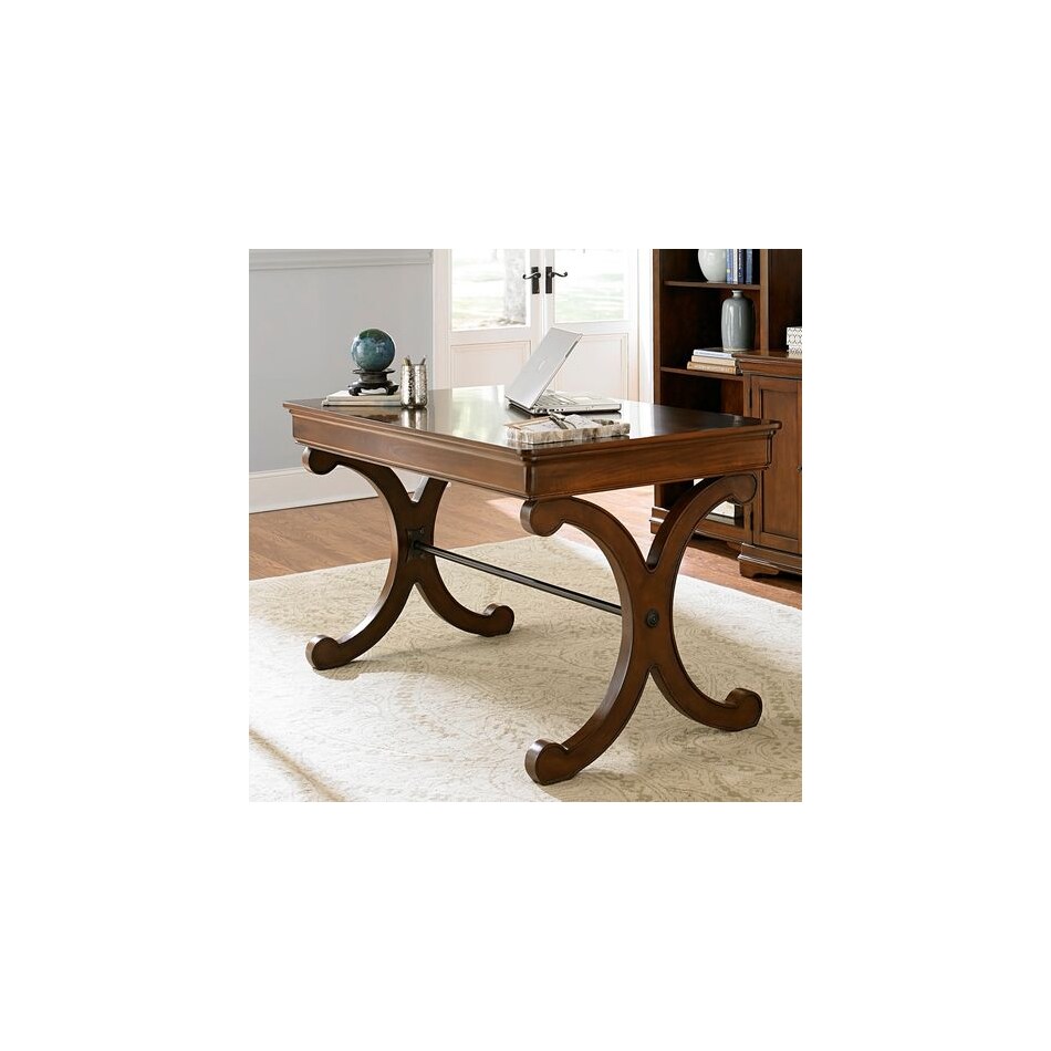 liberty furniture brown desk   
