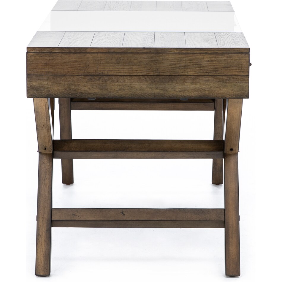 liberty furniture brown desk   