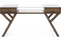 liberty furniture brown desk   