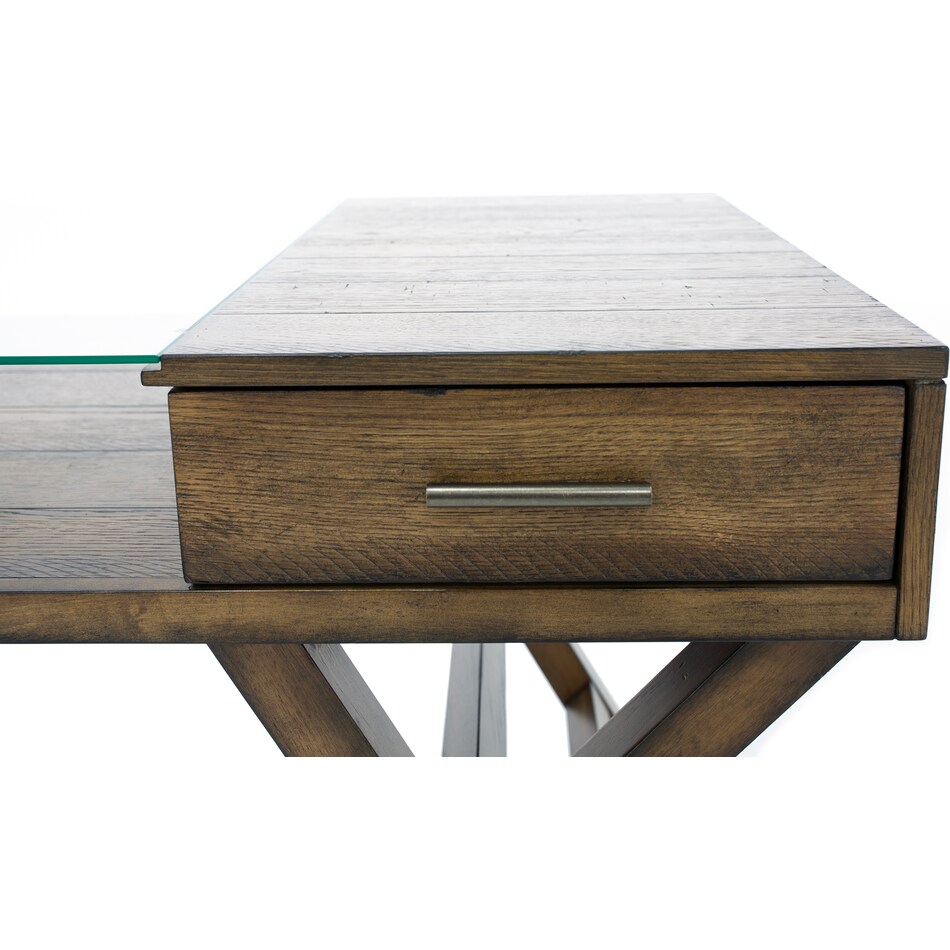 liberty furniture brown desk   
