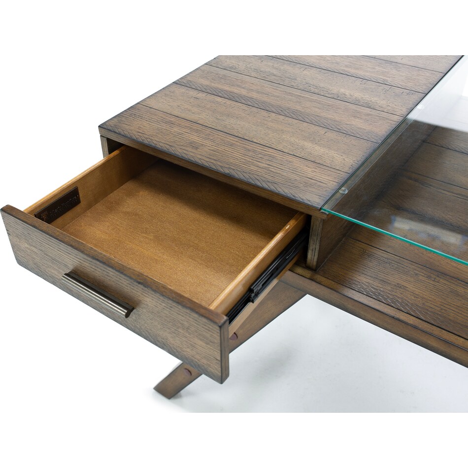 liberty furniture brown desk   