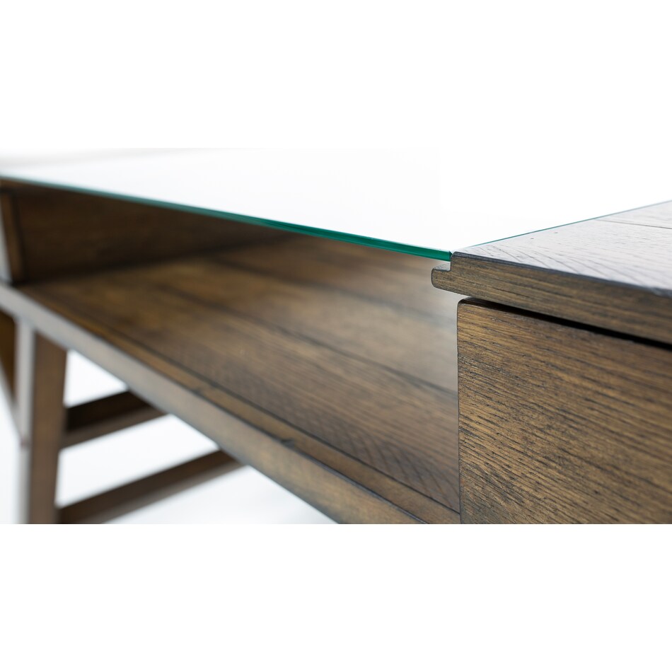 liberty furniture brown desk   