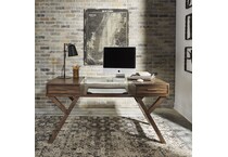 liberty furniture brown desk lifestyle image   