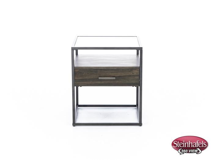 liberty furniture brown end table  image   