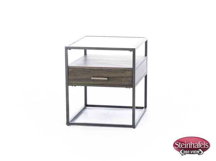 liberty furniture brown end table  image   