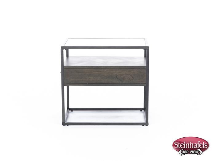 liberty furniture brown end table  image   