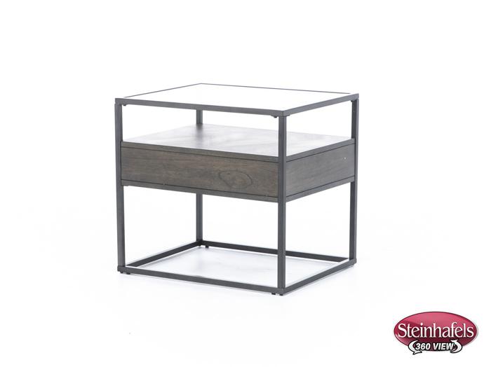liberty furniture brown end table  image   