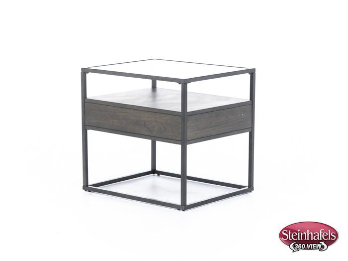 liberty furniture brown end table  image   